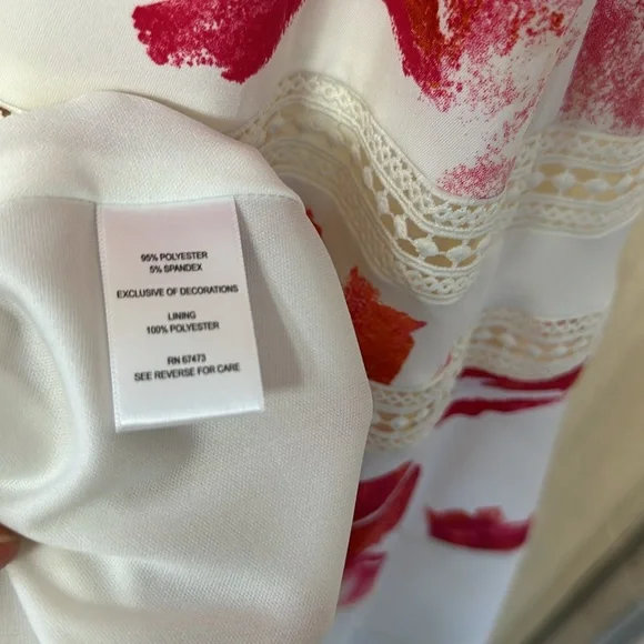 TAYLOR
Plus Size Lace-Inset Midi Dress - Picture 10 of 11